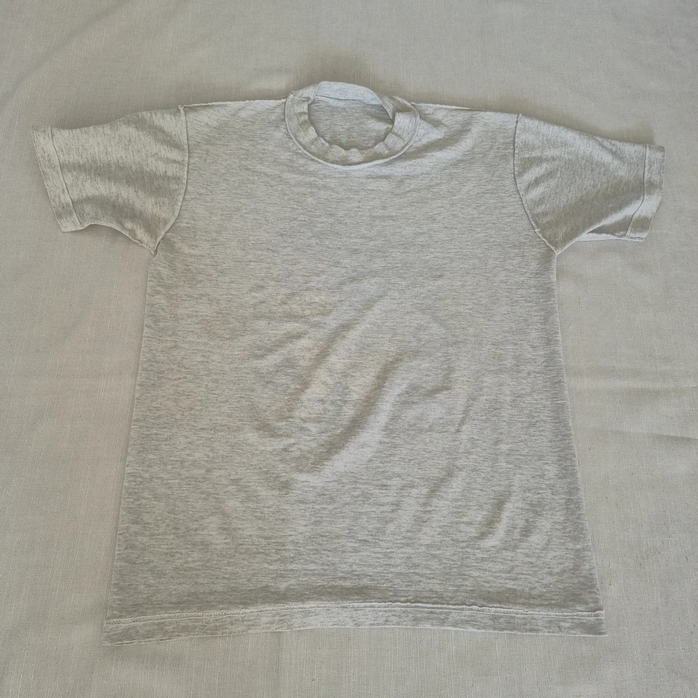 Vintage 1997 French Graphic Tee | Patient Cartoon Grey Marl - Picture 12 of 12
